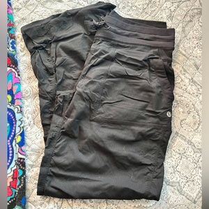 Lululemon pin stripe studio pants